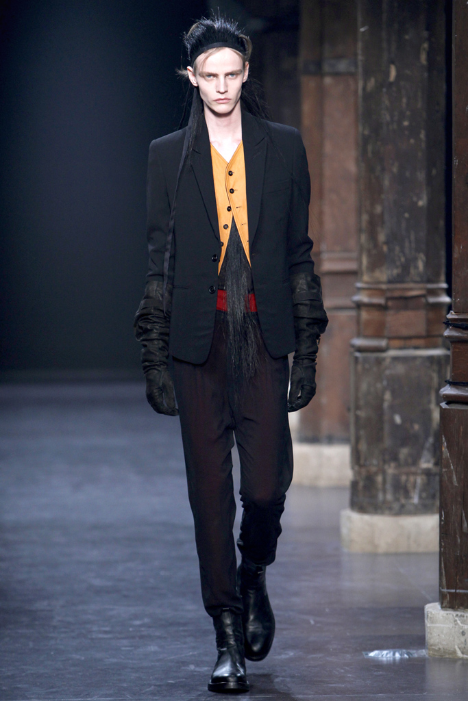 Ann Demeulemeester2011秋冬男裝