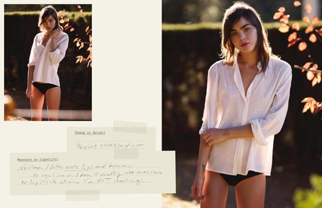 Oysho 2011春夏廣告大片