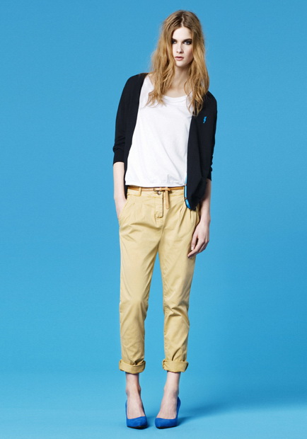 Zara TRF Color Pants 2011.2Lookbook DƬ