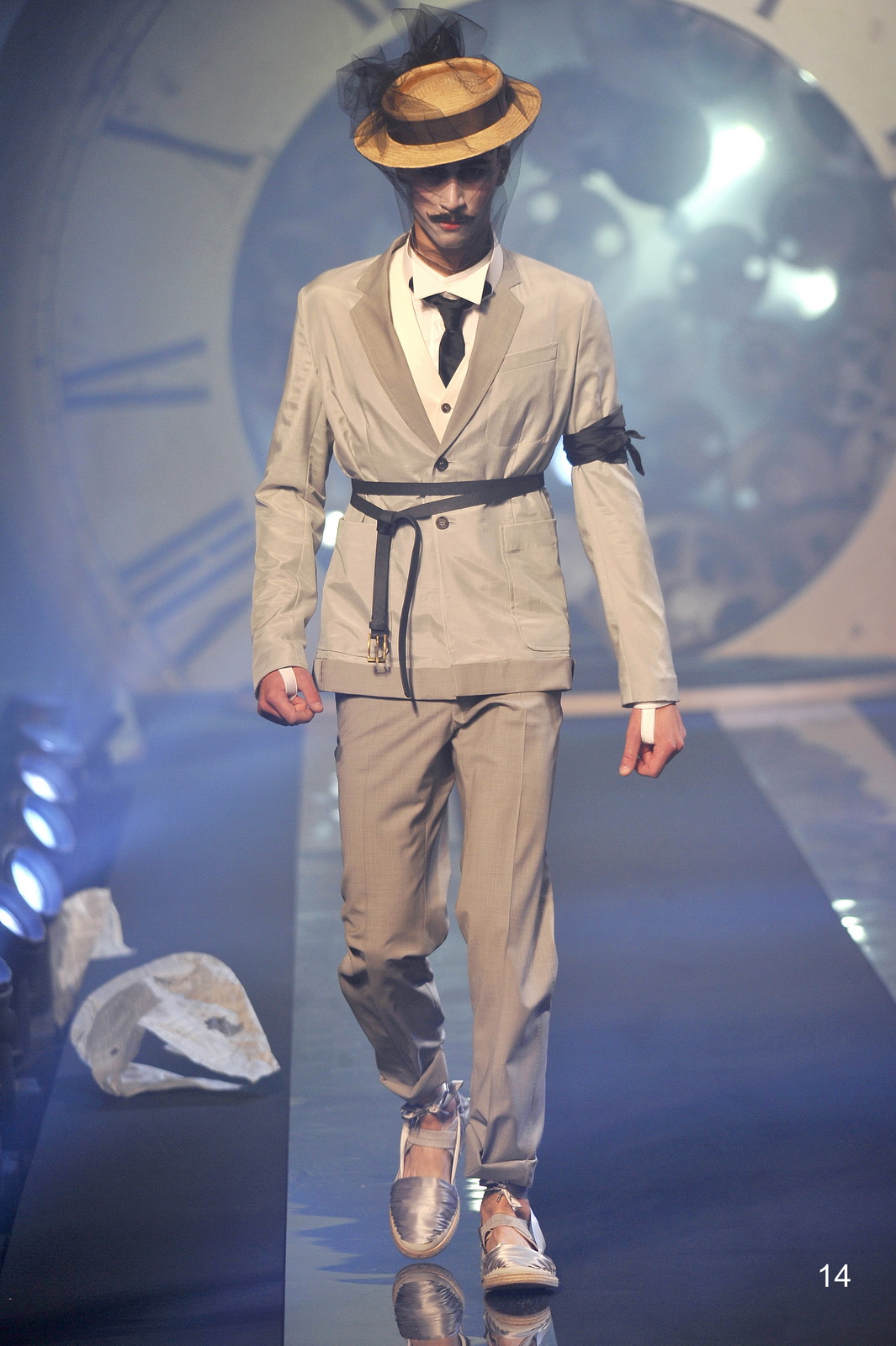 John Galliano 11春夏男裝 秀場