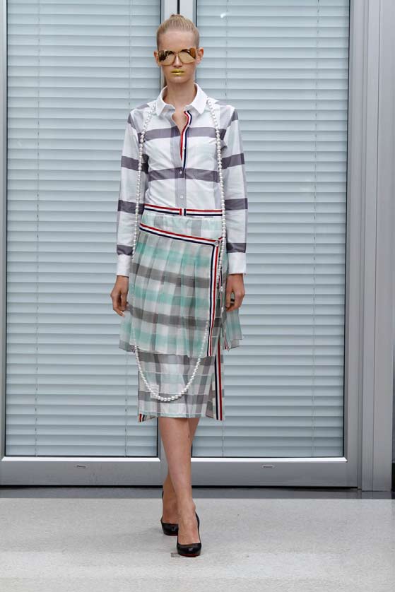 Thom Browne 11春夏女裝高清圖片