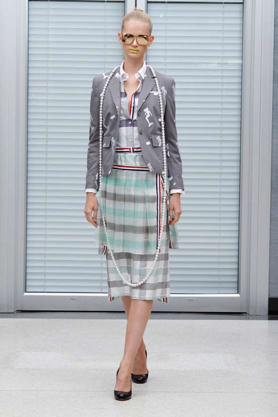 Thom Browne 11春夏女裝高清圖片