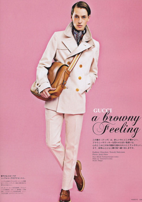 GUCCI 男裝 2011春夏 LookBook