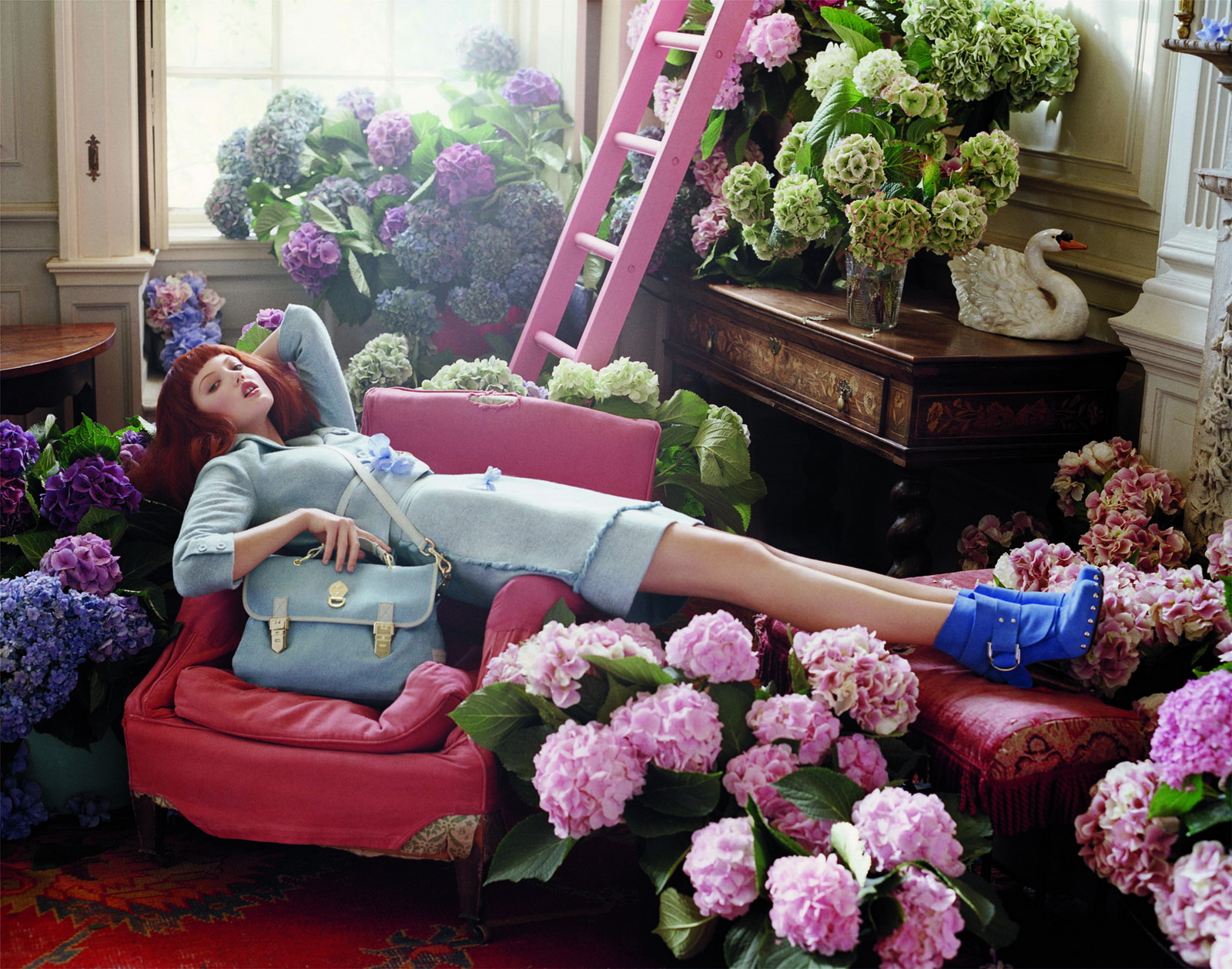 Mulberry 11春夏 廣告高清圖片