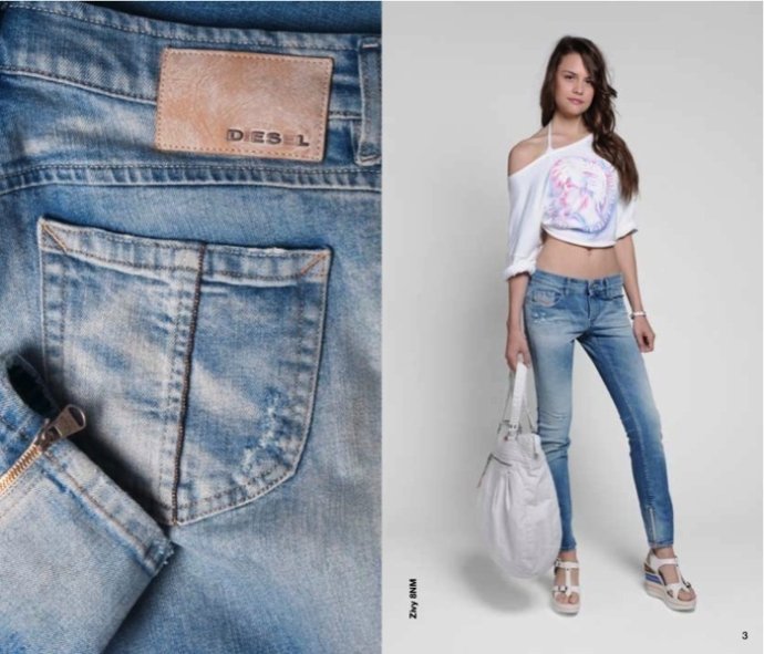 Diesel 2011春夏牛仔褲 LookBook