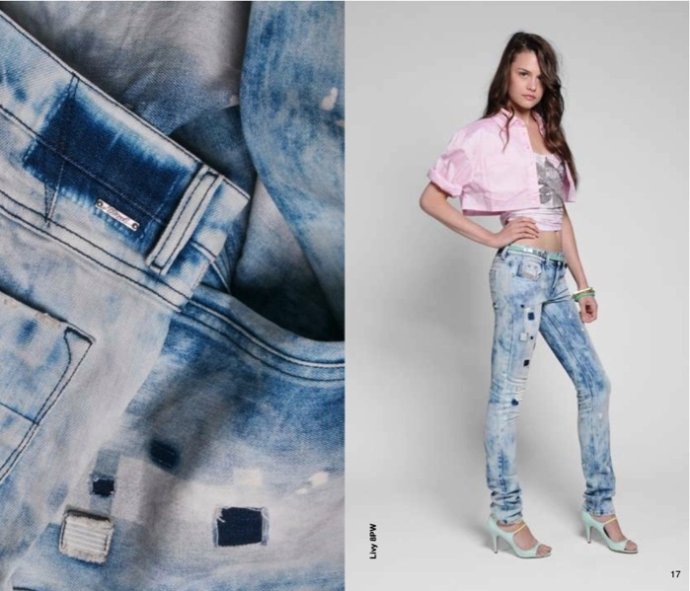 Diesel 2011春夏牛仔褲 LookBook