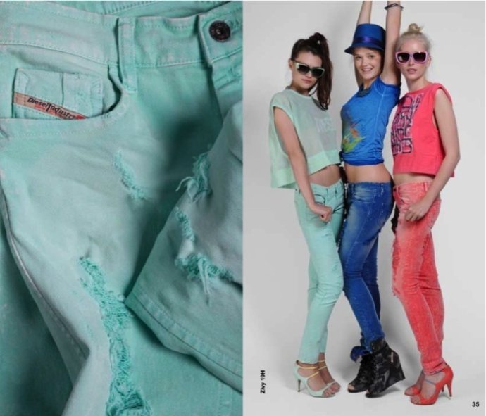 Diesel 2011春夏牛仔褲 LookBook