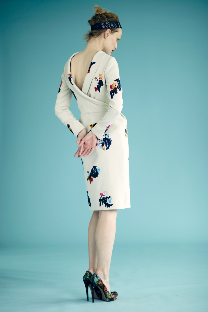 Erdem 2012紺LookbookDƬ