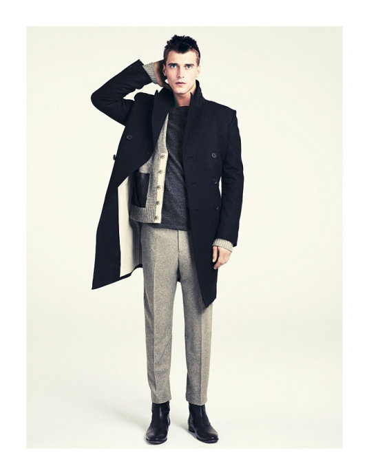 H&M 2011 秋冬男裝發布系列lookbook