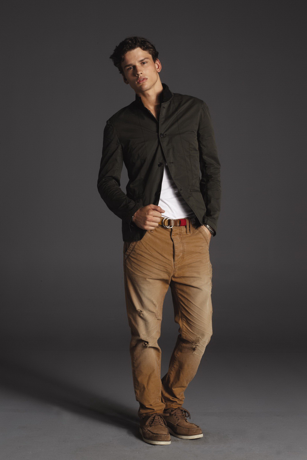 Armani Exchange 2011年早秋都市雨林系列男裝lookbook 