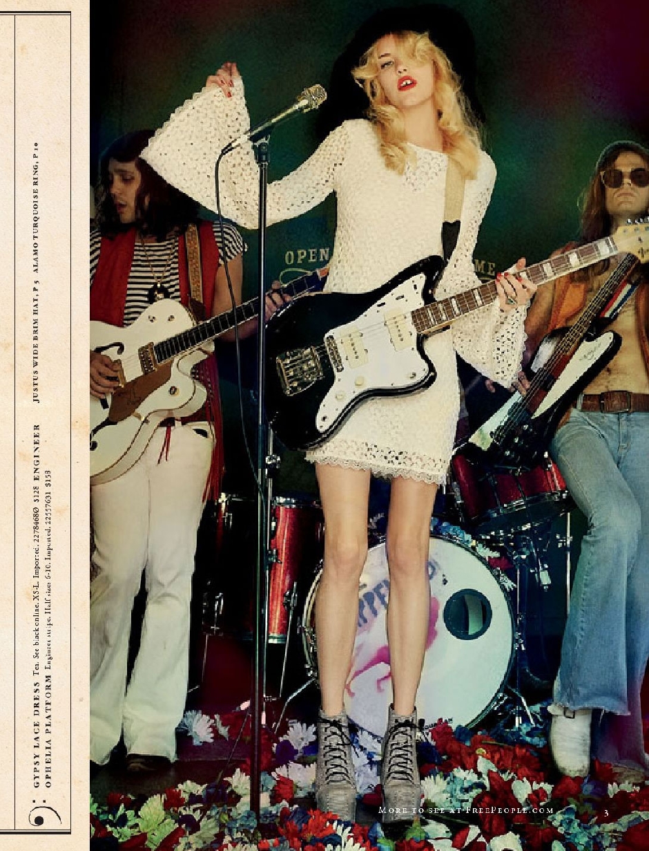 Free People 2011年7月女裝Lookbook
