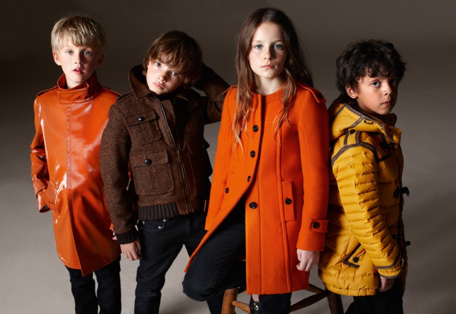 Burberry 2011秋冬 童裝廣告