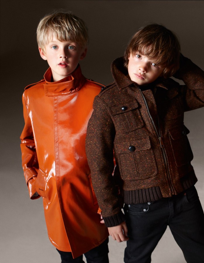 Burberry 2011秋冬 童裝廣告