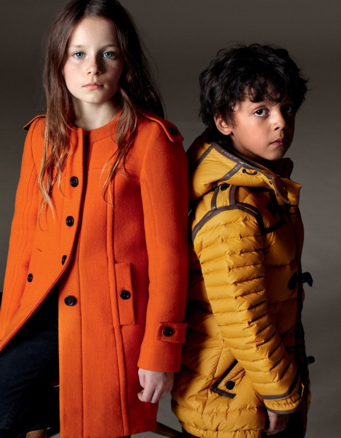 Burberry 2011秋冬 童裝廣告
