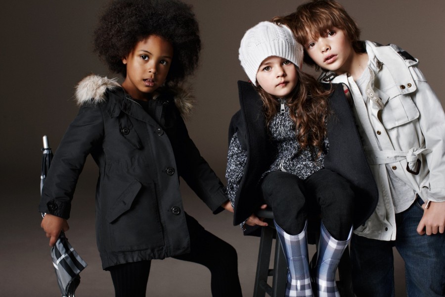 Burberry 2011秋冬 童裝廣告