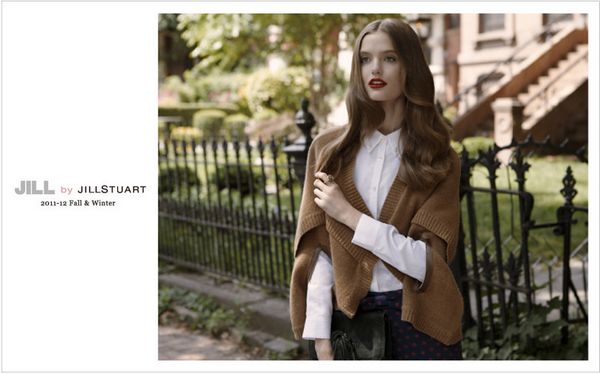 Jill by Jill Stuart 2011秋冬系列廣告
