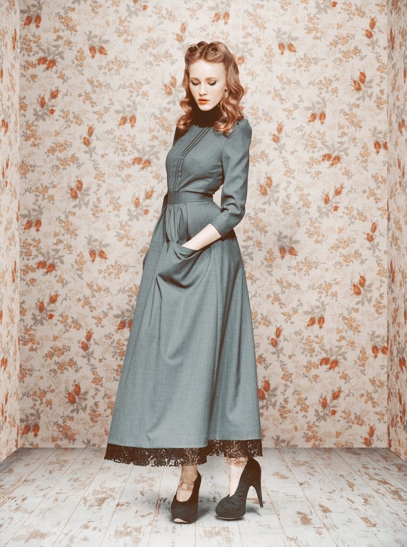 Ulyana Sergeenko 2011秋冬Lookbook 高清圖片