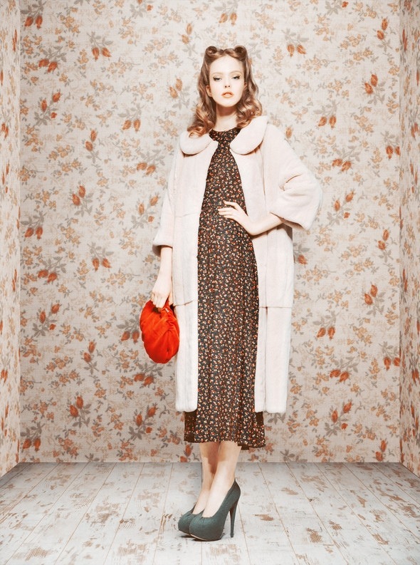 Ulyana Sergeenko 2011秋冬Lookbook 高清圖片