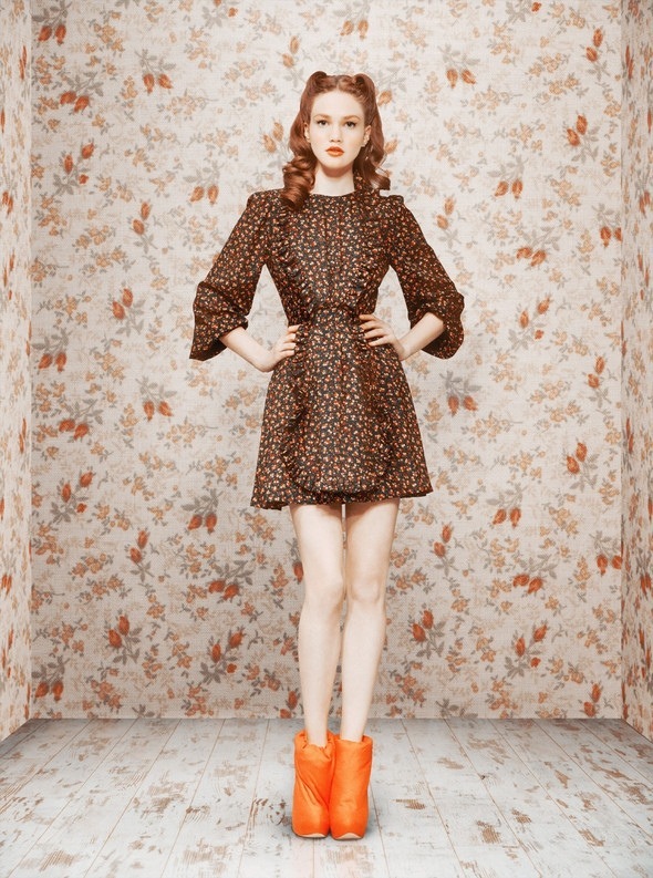 Ulyana Sergeenko 2011秋冬Lookbook 高清圖片