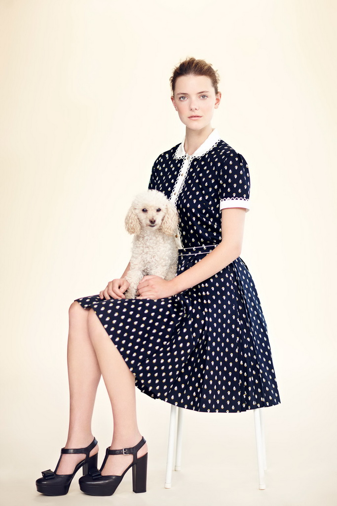 Orla Kiely 13紺DƬ