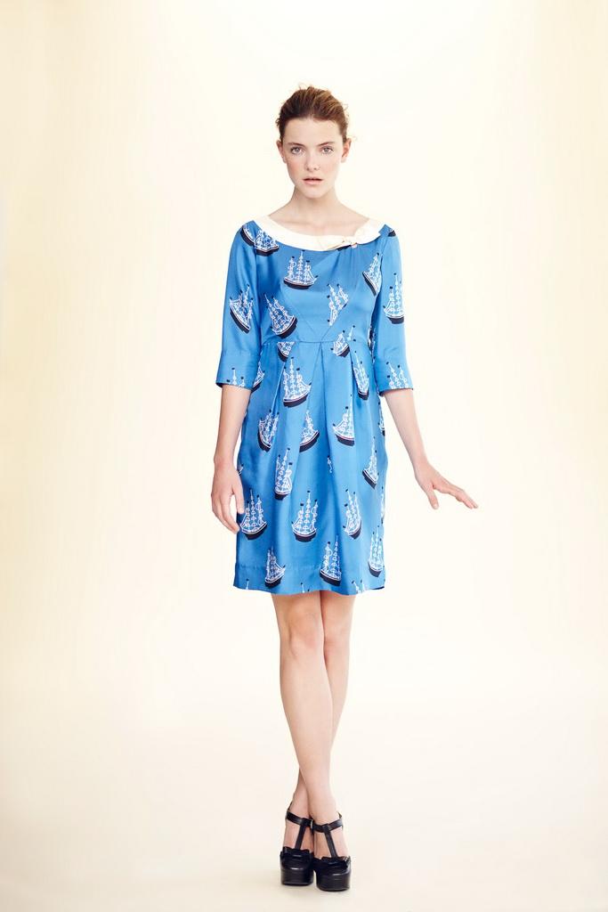 Orla Kiely 13紺DƬ
